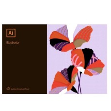 Adobe Illustrator Creative Cloud (Multiple Platforms) Multi Asian Languages License (1 user 1 year) ALL Version Part